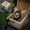 Holzwerk BEELITZ Herren Edelstahl & Holz Uhr Chronograph Produktbild-Vorschau 7
