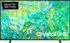 A Samsung Crystal UHD TV displaying a colorful abstract image, with a "Made for Germany" badge in the top left corner. Produktbild-Vorschau