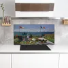 Coloray Küchenrückwand 120x60 Spritzschutz aus Glas - Produktbild-Vorschau 3