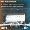 XINZI 2*120W LED Zusatzscheinwerfer, 12-24V DC Flutlicht Produktbild-Vorschau 5