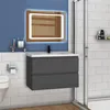 Waschtisch mit Unterschrank 80cm Alast Badmöbel Set Produktbild-Vorschau 4