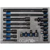 CCLIFE 1/4 1/2 3/8 Zoll Steckschlüssel Verlängerung Produktbild-Vorschau 8