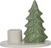 Kerzenständer für Weihnachten, mit Weihnachtsbaum, 8 cm Produktbild-Vorschau 1