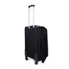 A black rolling suitcase is shown from a side angle against a white background. Produktbild-Vorschau