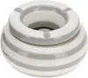 LS-LebenStil XL Sturm-Aschenbecher 14x9cm Maritim Grau Weiß Produktbild-Vorschau 1