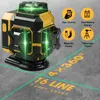 S8002 Niveau laser 4D 16 lignes vert, base pivotante à Voir les images du produit 11