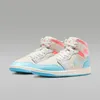 Nike Jordan 1 Mid "Sail Hot Lava Blue Chill" Blue, veľkosť: Náhľad obrázku produktu 5