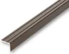 (11,05EUR/m) 25 x 20 x 1500 mm Treppenwinkel bronzefarben Produktbild-Vorschau 1