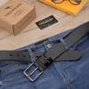 Cintura da uomo TRESSARI, 100 % pelle naturale, nera, per Anteprima dell’immagine prodotto 6