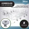 McFilter | Korbrollen-Set für Geschirrspüler (8x Produktbild-Vorschau 2