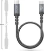 deleyCON 0,5m USB-C auf Micro USB Kabel Kurz (Ladekabel Produktbild-Vorschau 3