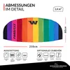 Wolkenstürmer Paraflex Sport 2.1, latawiec sterowny "Tęcza" Podgląd zdjęcia produktu 7
