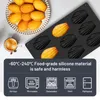 2 Stück Madeleine Backformen Silikon Madeleines Bärentatzen Produktbild-Vorschau 4