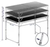 Multifunktions-Klapptisch 120x60 cm Schwarz | Produktbild-Vorschau 6