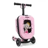 Dreirad-Roller mit Koffer Cariboo iTravel (rosa) Produktbild-Vorschau 6