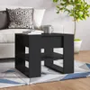 vidaXL Couchtisch Schwarz 55,5x55x45 cm Holzwerkstoff Produktbild-Vorschau 2
