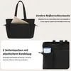 Umhängetasche Handtasche gesteppte Tragetasche Messenger Produktbild-Vorschau 7