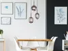 Globo Lighting lampada a sospensione in metallo nero, 3x Anteprima dell’immagine prodotto 9