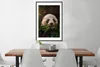 MuchoWow® MuchoWow® Gerahmtes Poster Panda - Schmetterling Produktbild-Vorschau 3