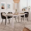CALICOSY - Table à manger extensible L160-200 cm - DENVER Voir les images du produit 2