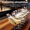 Cocktailgläser 4er-Set, Vogel-Design, 150 ml, für Produktbild-Vorschau 7