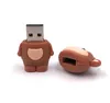 Onlineworld2013 Affe stehend Äffchen süß braun Tier  Funny Produktbild-Vorschau 2