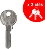 Serrure encastrable pour porte d'entrée avec cylindre en Voir les images du produit 8