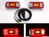 Fristom LED Rückleuchten Anhänger Set 5 m Kabelbaum 13 pol. Produktbild-Vorschau 2