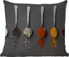 MuchoWow® Outdoor Kissen - Gewürze - Löffel - Tisch - Produktbild-Vorschau 1
