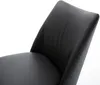DELIFE Freischwinger Elso-Flex Echt-Leder Schwarz Produktbild-Vorschau 4