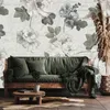 Muralo Vlies Fototapete BLUMEN Blätter Natur Vintage Stil Produktbild-Vorschau 10
