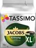 A product shot of TASSIMO Jacobs Krönung XL coffee capsules. Produktbild-Vorschau
