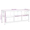 vidaXL Szafka pod TV czarna 102x33x45 cm materiał Podgląd zdjęcia produktu 17