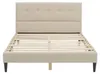 Polsterbed 140x200 cm, beige, tweepersoonsbed met Productafbeelding-voorbeeld 13