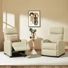 Two beige recliners are shown in a room with a painting on the wall and a small side table with a vase. Produktbild-Vorschau