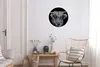 MuchoWow® Runde Wandtattoo - Wandsticker Tapete Aufkleber Produktbild-Vorschau 5