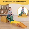 KOMFOTTEU Erweiterbare Kinderachterbahn mit Rutschauto bis Produktbild-Vorschau 5
