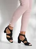 LASCANA Riemchensandalette Sommerschuh, offener Schuh, Produktbild-Vorschau 4