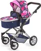 Puppenwagen City Neo blau mit rosa Sternen Produktbild-Vorschau 5