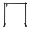 A black, adjustable desk frame on a white background. Náhled obrázku produktu