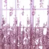 1Pc Flower Jacquard Tuell Fenster Vorhang drapieren Produktbild-Vorschau 6