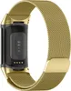 Für Fitbit Charge 6 / 5 Metall Stahl Mesh Armband mit Produktbild-Vorschau 2