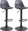 Lot de 2 tabourets de bar CLP Kiel en plastique, réglables Voir les images du produit 3
