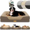 Lit orthopédique pour chien ELONEO, taille XL - Marron Voir les images du produit 1