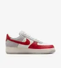 Nike Air Force 1 '07 LV8 "Light Iron Ore Gym Red" Rot/Grau, Produktbild-Vorschau 3