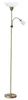 A floor lamp with two lights, one at the top and a flexible reading light. Podgląd zdjęcia produktu