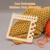Nadelgrößenmesser Holz – Stricknadel Maßstab für Rund- & Produktbild-Vorschau 7