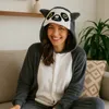 Onesie Kigurumi Pigiama Costume travestimento Lemur XL: Anteprima dell’immagine prodotto 8