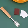 INF Nerezový nůž na chléb s 5 čepelemi a koženým pouzdrem - Náhled obrázku produktu 4