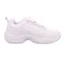 A white Fila Strada Low women's sneaker is shown from the side against a white background. Anteprima dell’immagine prodotto